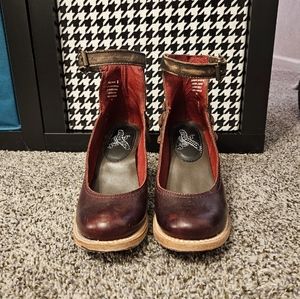 Freebird by Steven - Raeanne in Wine Multi Size 6